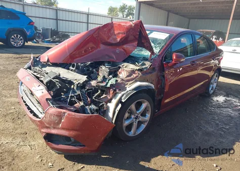 2014 Ford Fusion Se из США, поврежденный, VIN 3FA6P0H78ER386557